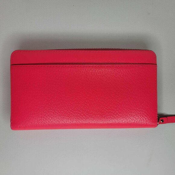 Kate Spade Bright Pink Leather Handbag and Matching Leather Purse NEAR MINT! - Picture 11 of 16